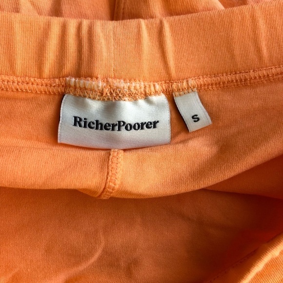 RicherPoorer Womens High Cut Brief Panty Mesh Sides Small Cantalope - Picture 4 of 11